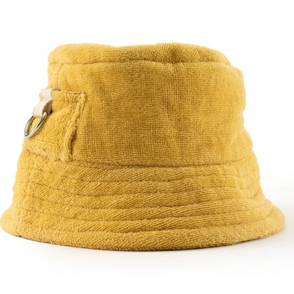 THE TOWELLING BUCKET HAT - VINTAGE GOLD